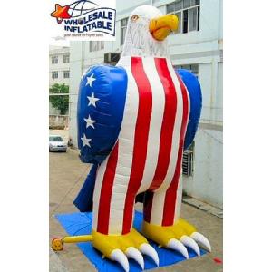 25 Foot Tall USA Patriotic American Eagle Balloon Image
